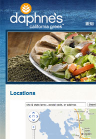 Daphne's Restaurant Locator
